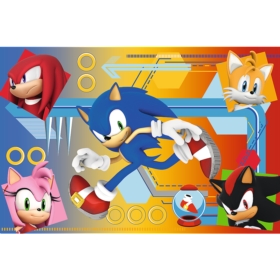 Puzzle Sonic 60 el. Sonic w akcji 17387