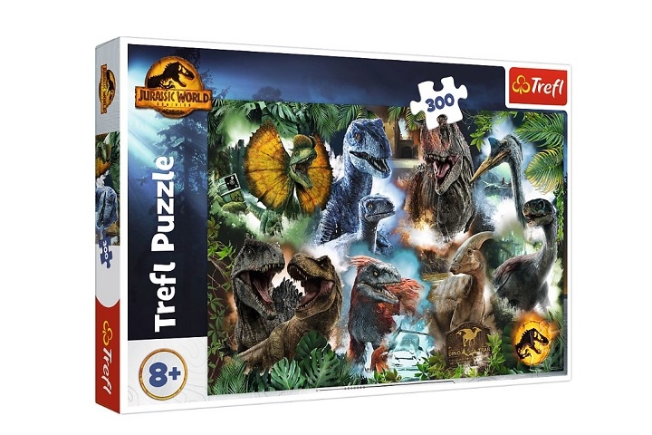 Puzzle - 300 - Ulubione dinozaury - Universal Jura
