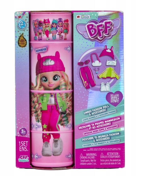 TM TOYS BFF CRY BABIES HANNAH IMC908406