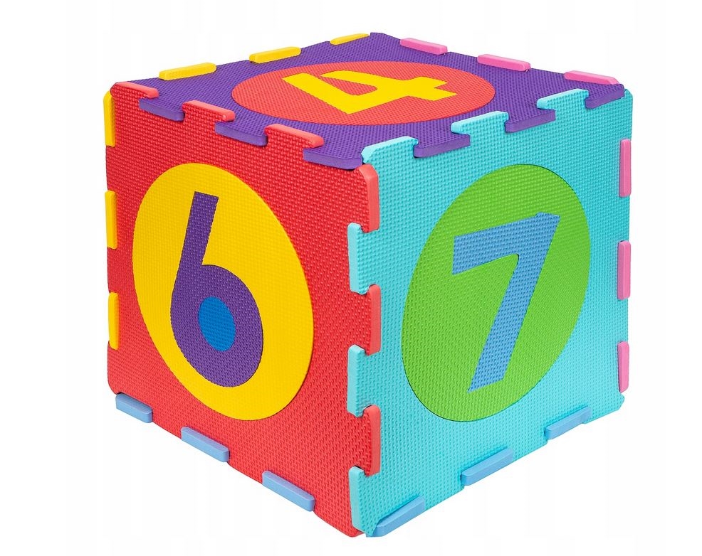 SMILY PLAY MATA PIANKOWA CYFRY