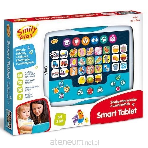 SMILY PLAY  SMART TABLET ZDOBYWAM WIEDZĘ O ZWIERZĘ