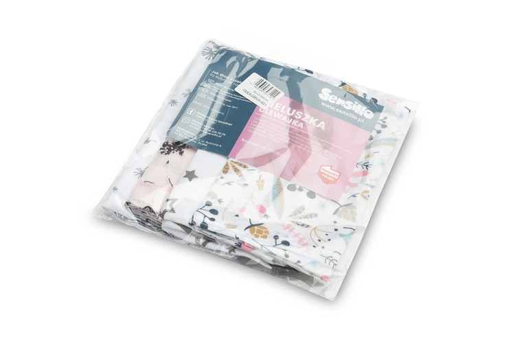 SENSILLO PIELUCHA ULEWAJKA RÓŻOWA 4SZT