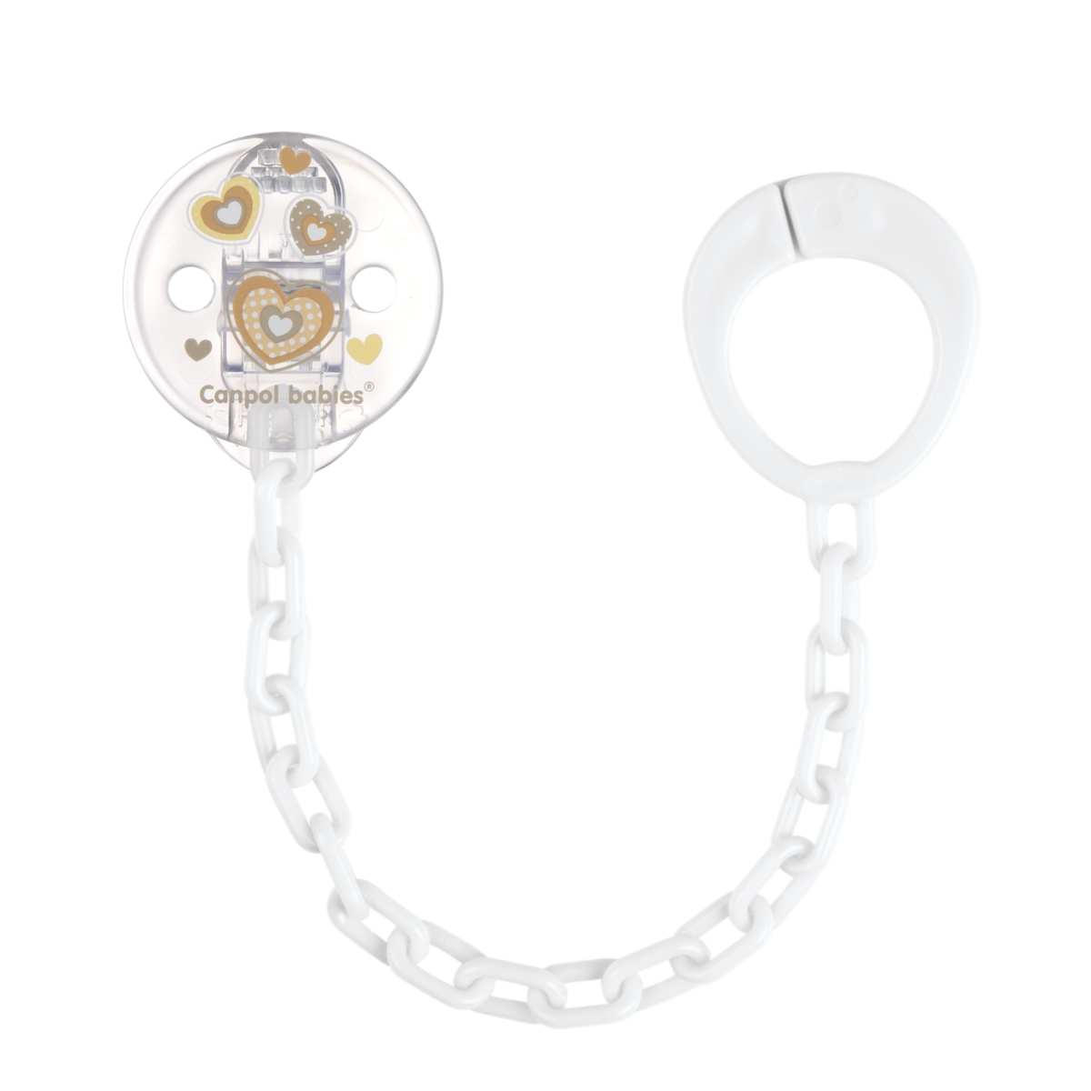 CANPOL ŁAŃCUSZEK 10/877 NEWBORN BABY BEŻ