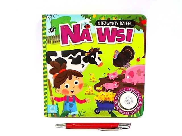 NIEZWYKŁY DZIEŃ NA WSI KSIĄŻECZKA Z DŹWIĘKIEM