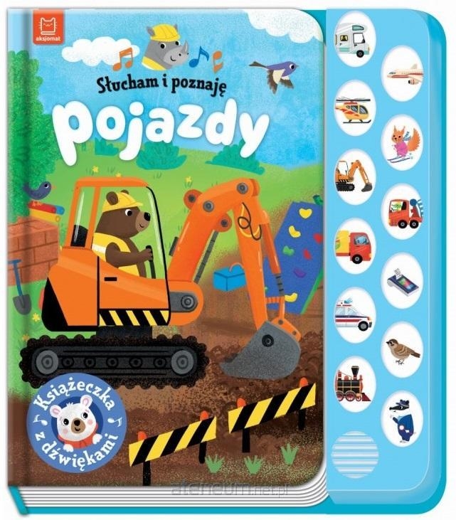Słucham i poznaję Pojazdy książeczka z dźw 34124