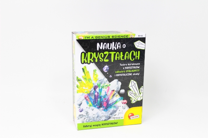 LISCIANI I'M GENIUS NAUKA O KRYSZTAŁACH