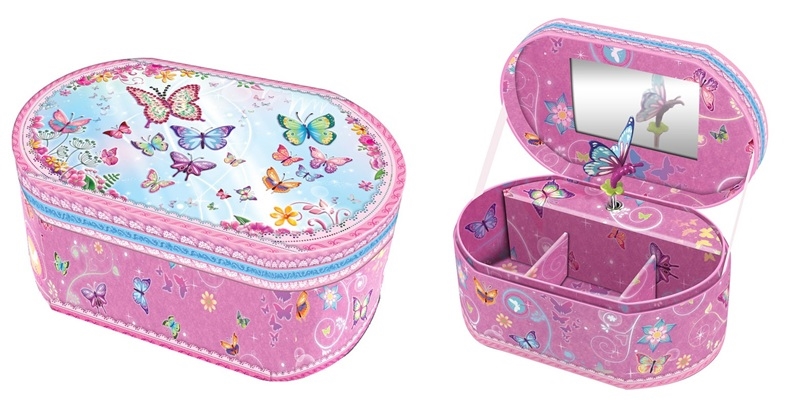 POZYTYWKA OWALNA Z MOTYLEM