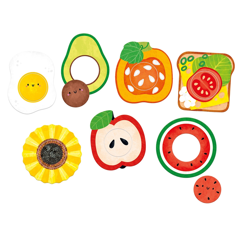 CZUCZU MOJE PUZZLE Z DZIURKĄ JEDZENIE