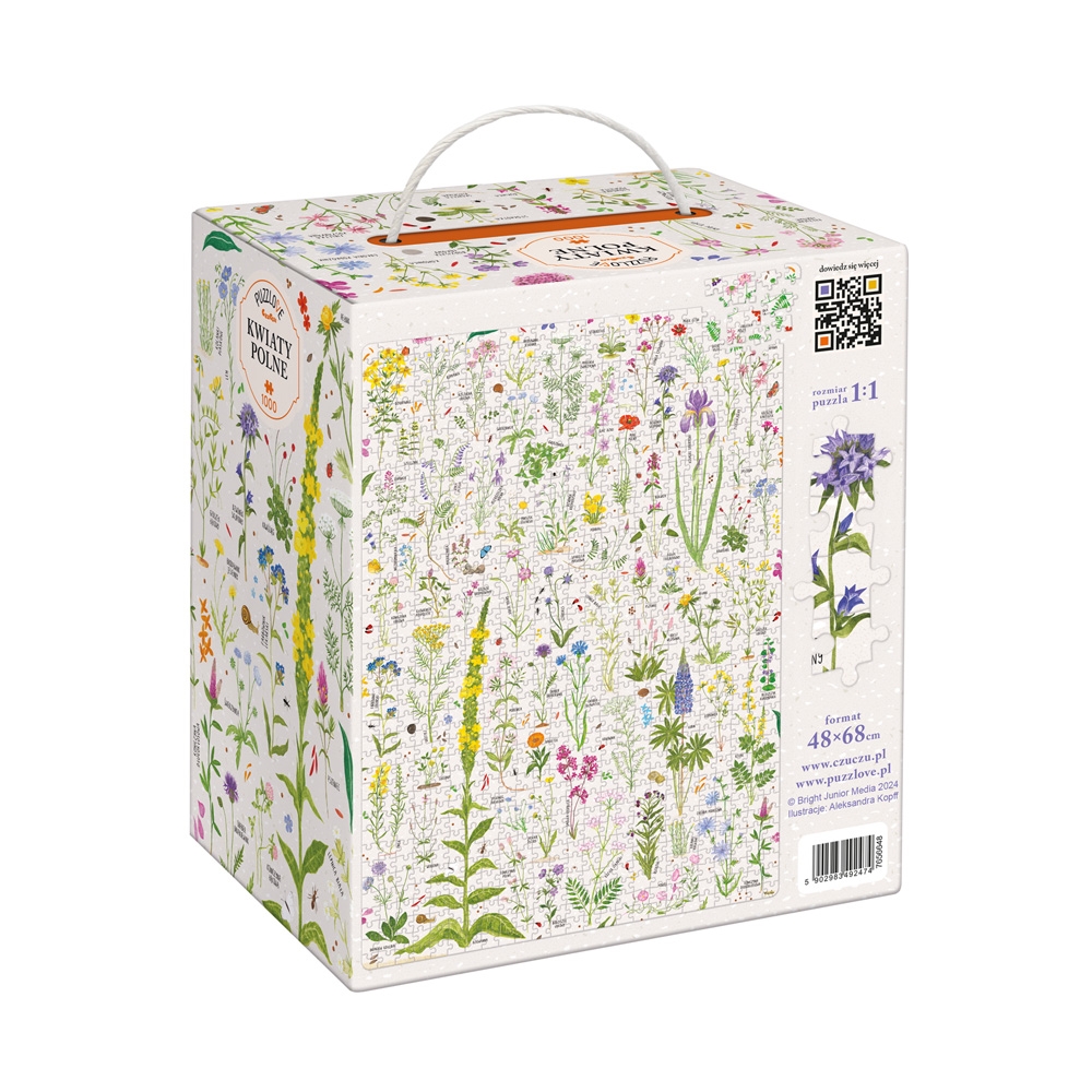 CZUCZU PUZZLOVE KWIATY POLNE 1000 EL.