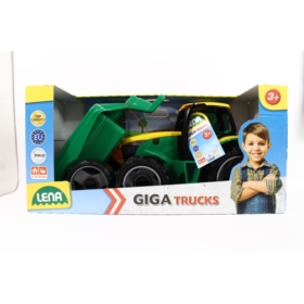 LENA TRAKTOR  Z PRZYCZEPĄ MIX