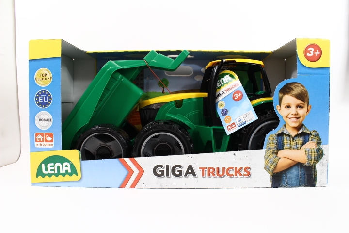 LENA TRAKTOR Z PRZYCZEPĄ MIX