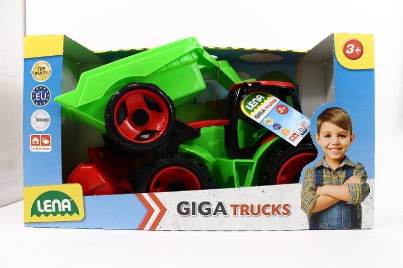 LENA TRAKTOR SPYCHACZ Z PRZYCZEPĄ