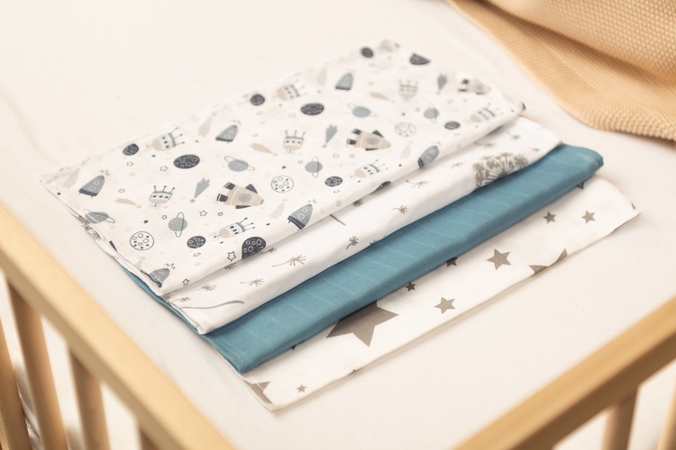 SENSILLO PIELUSZKA ULEWAJKA MUŚLINA NIEBIESKA