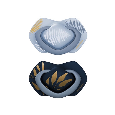 CANPOL SMOCZEK SILIKONOWY 18 +M GOLD 22/666