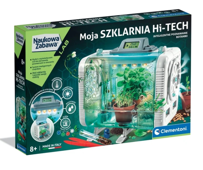 CLE Naukowa zabawa Szklarnia Hi-tech 50915