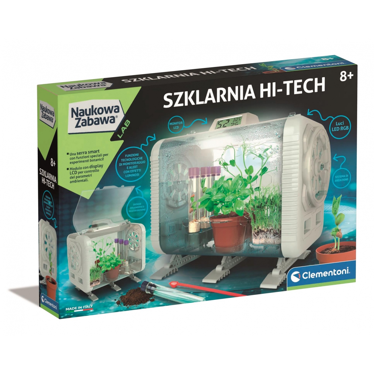 CLE Naukowa zabawa Szklarnia Hi-tech 50915