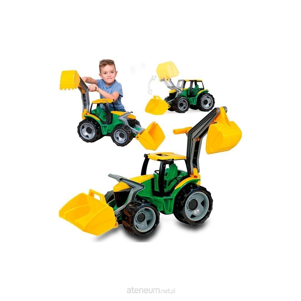 LENA TRAKTOR SPYCH + KOPARKA ZIELONY