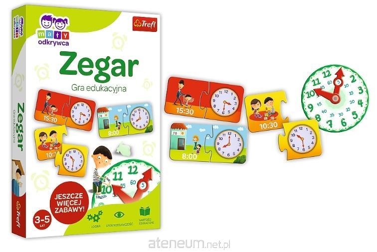 Gra Zegar z Serii Mały Odkrywca 01948