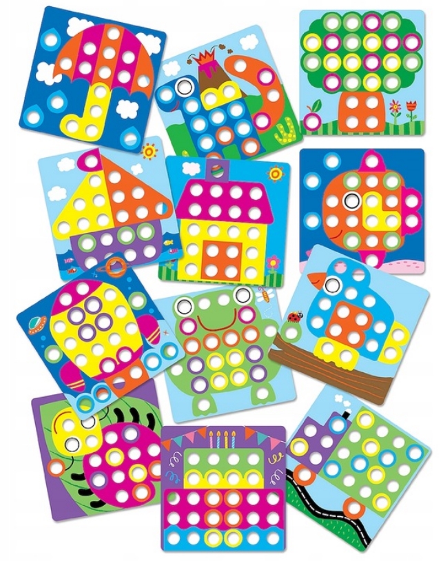 MOZAIKA Z DUŻYMI ELEMENTAMI