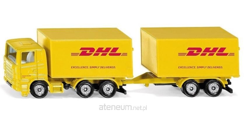 1694 SIKU CIĘŻARÓWKA Z PRZYCZEPĄ DHL
