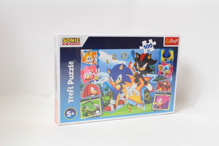 TREFL PUZZLE 100 POZNAJ SONICA 16465