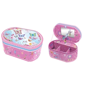 POZYTYWKA OWALNA Z MOTYLEM