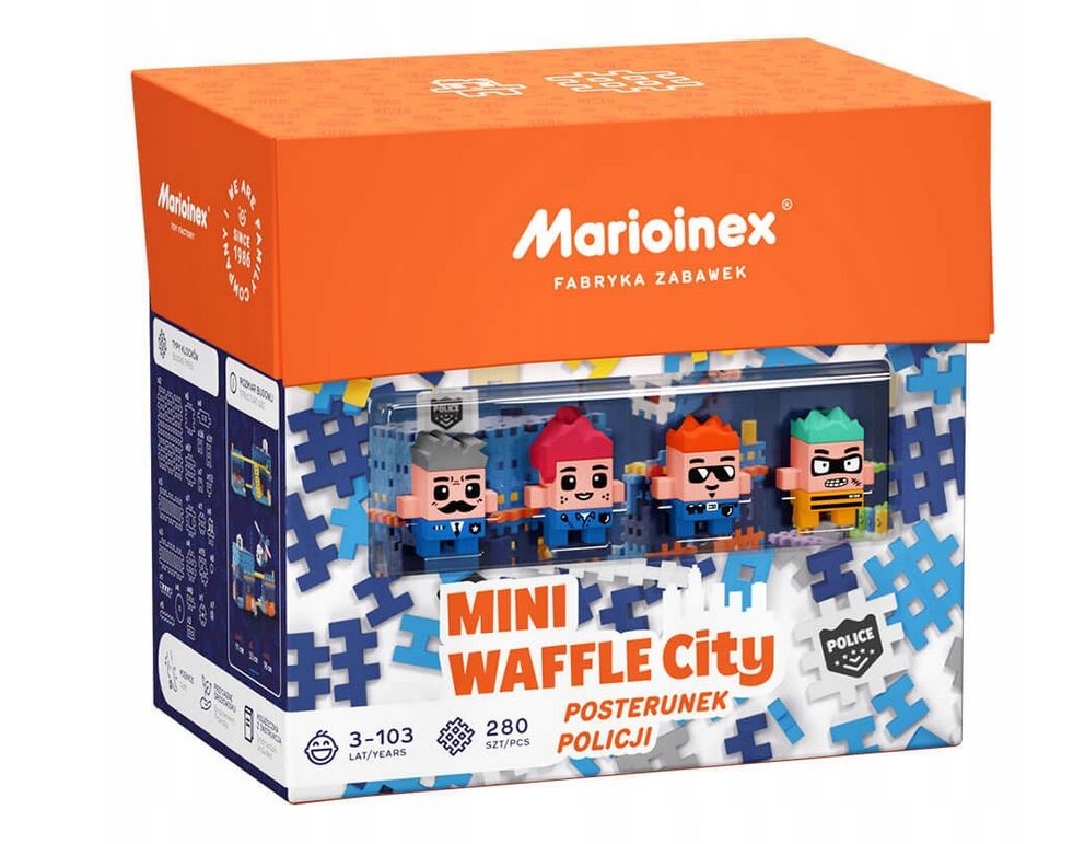 MARIOINEX KLOCKI WAFLE MINI POSTERUNEK