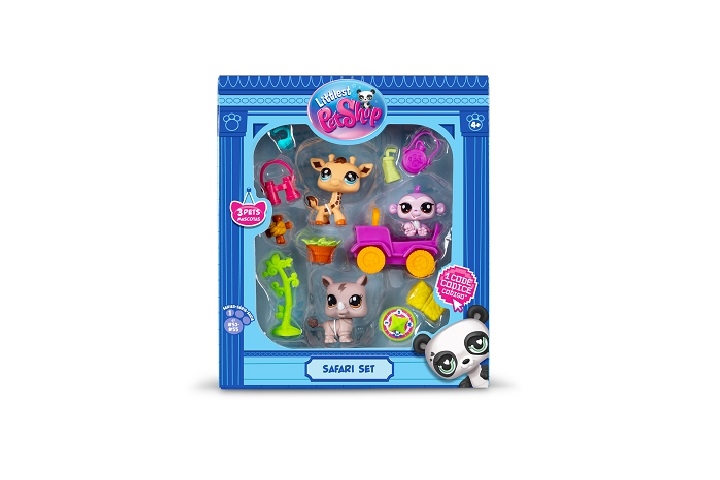 LITTLEST PET SHOP ZESTAW SAFARI