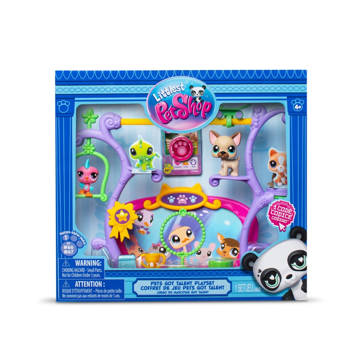LITTLEST PET SHOP ZWIERZAKI MAJĄ TALENT + 2 FIGURK