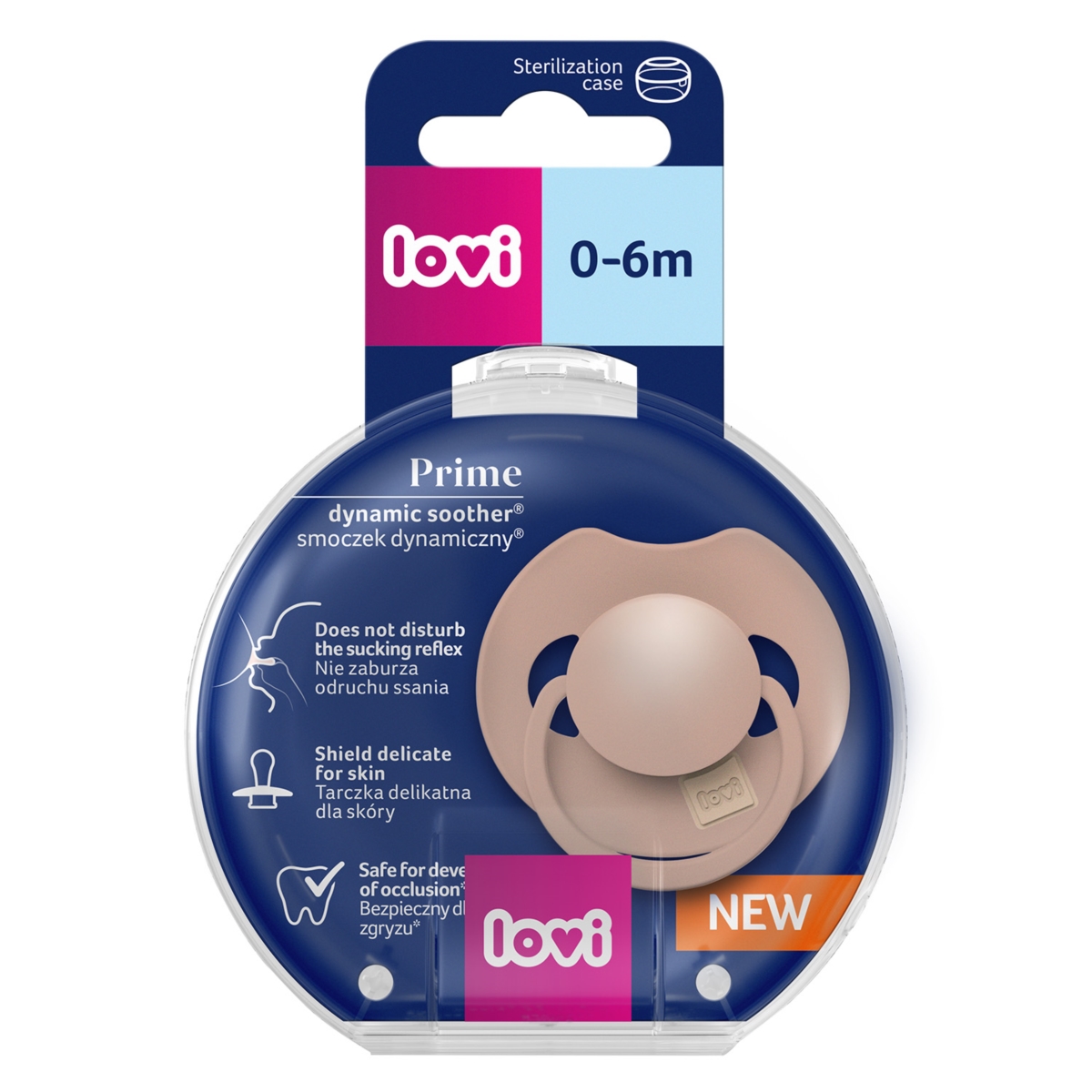 LOVI SMOCZEK PRIME 0-6 BLUSH 34/405