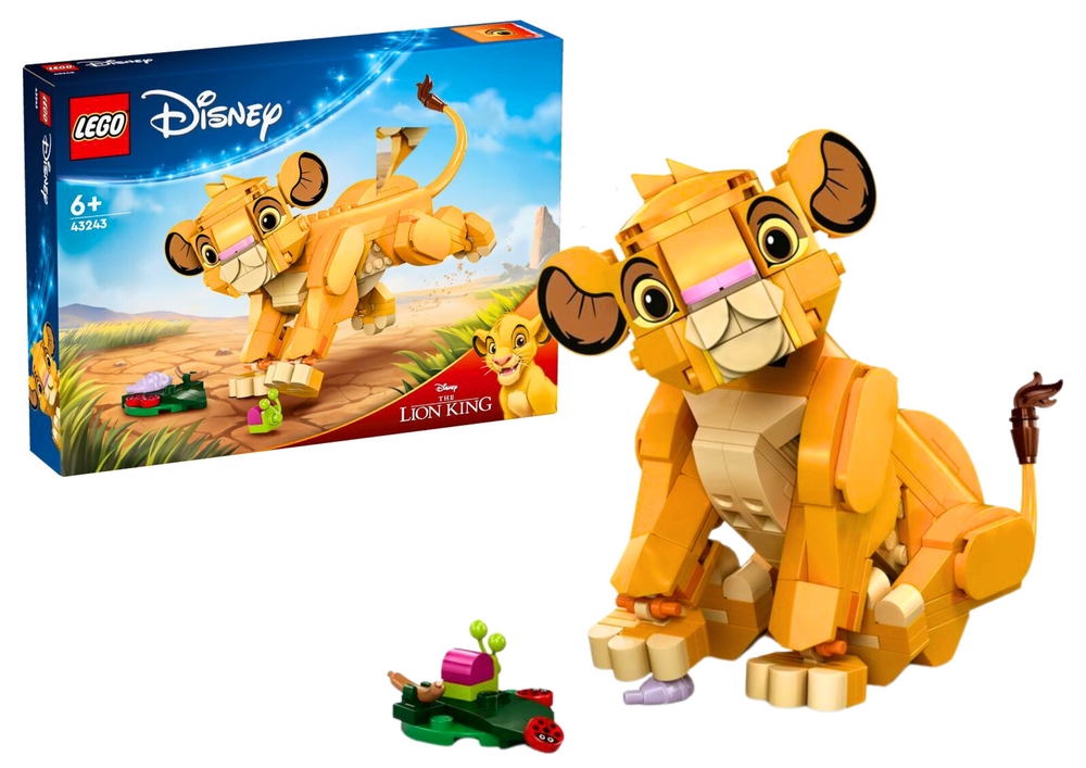 Klocki LEGO DISNEY Król Lew Lwiątko Simba 222 elem
