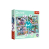 Puzzle - 4w1 - Szalony dzień Lilo and Stitch - Dis