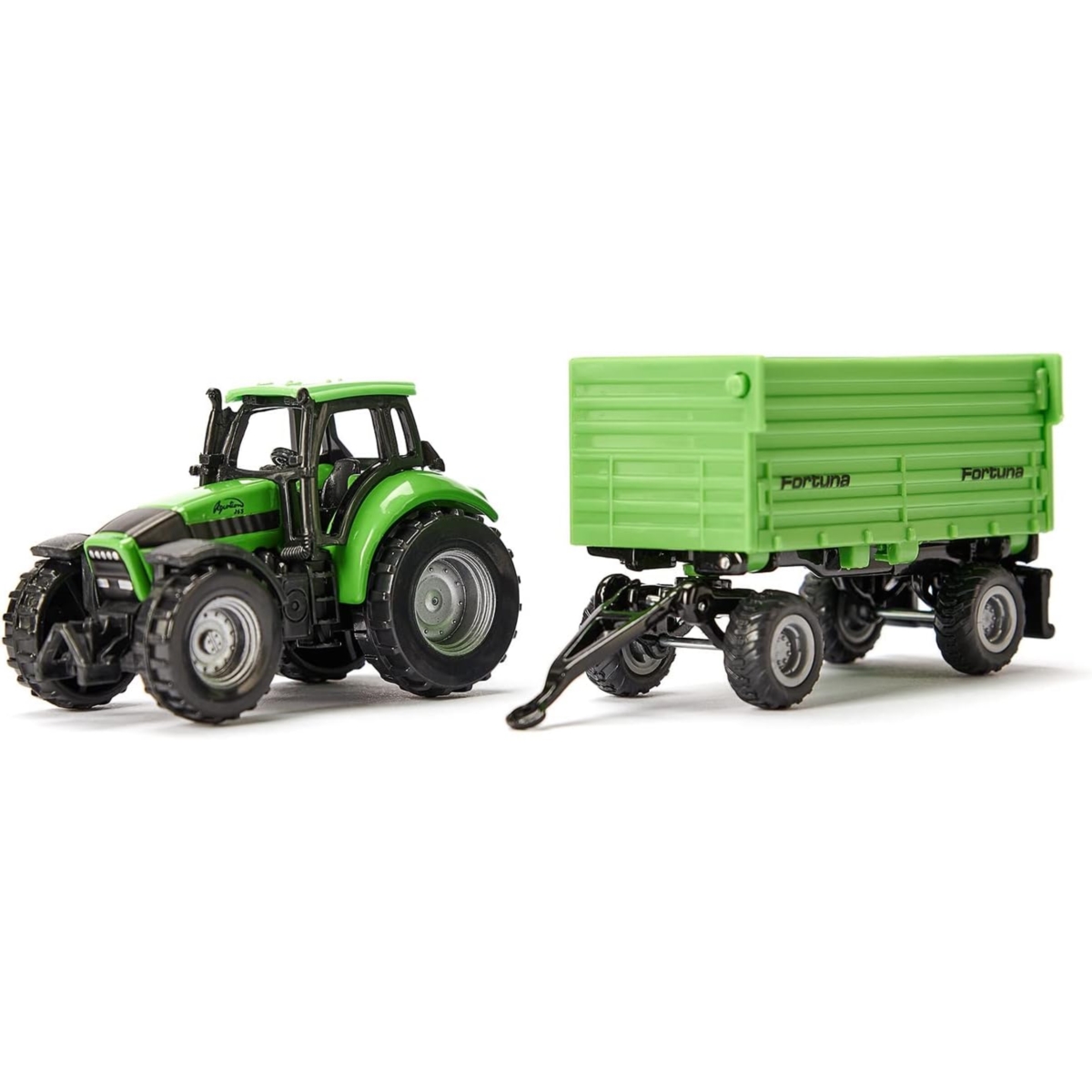SIKU 16 Traktor DEUTZ-FAHR  z przyczepą 1606
