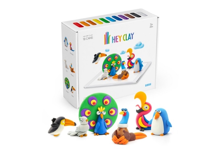 TMT HeyClay Masa plast.Ptaki HCLSE003CE 02693