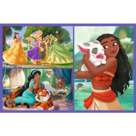 PUZZLE 2x70 Bajkowe dni /Disney Princess 34440