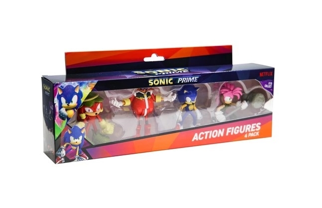 SUPBUZZ Sonic Prime zest.4fig akcji mix 85429