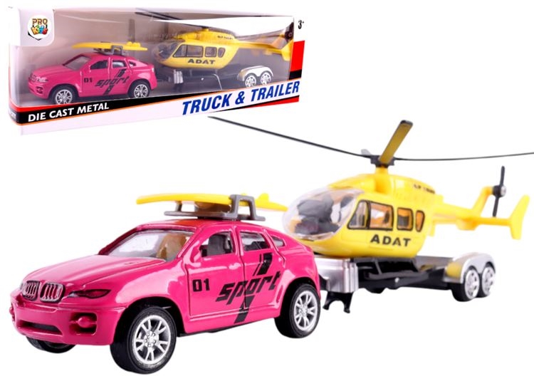 Pojazd metal sam.wakac.z przycz.No.1 09053