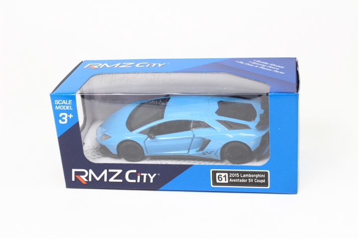 Model RMZ Lambo Aventador LP750-4 blue K-870 18706