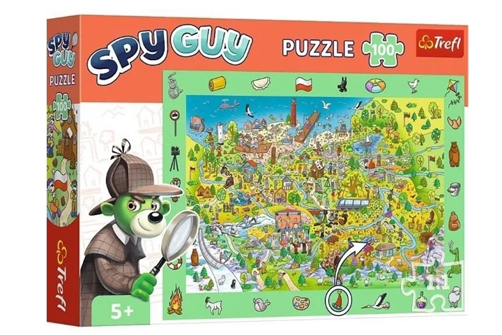 PUZZLE 100 Obserwacyjne SpyGuy - Polska 15596