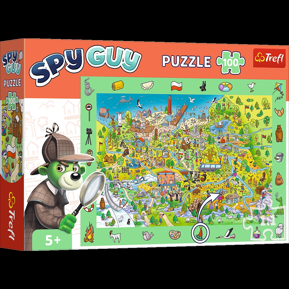 PUZZLE 100 Obserwacyjne SpyGuy - Polska 15596