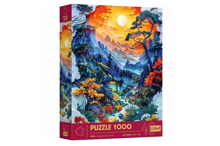 Puzzle 1000 Paper Art: Dolina 40045