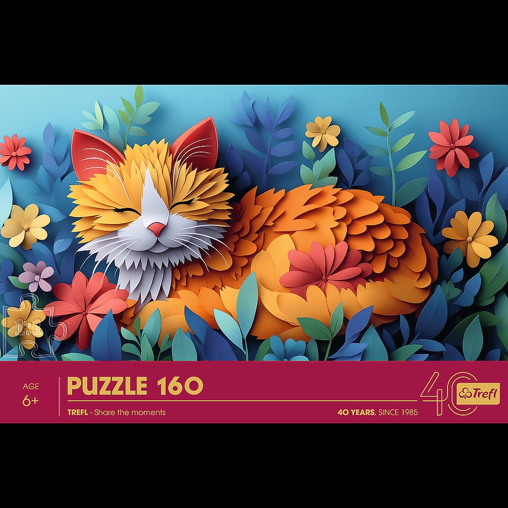 Puzzle 160 Paper Art: Kotek 40049