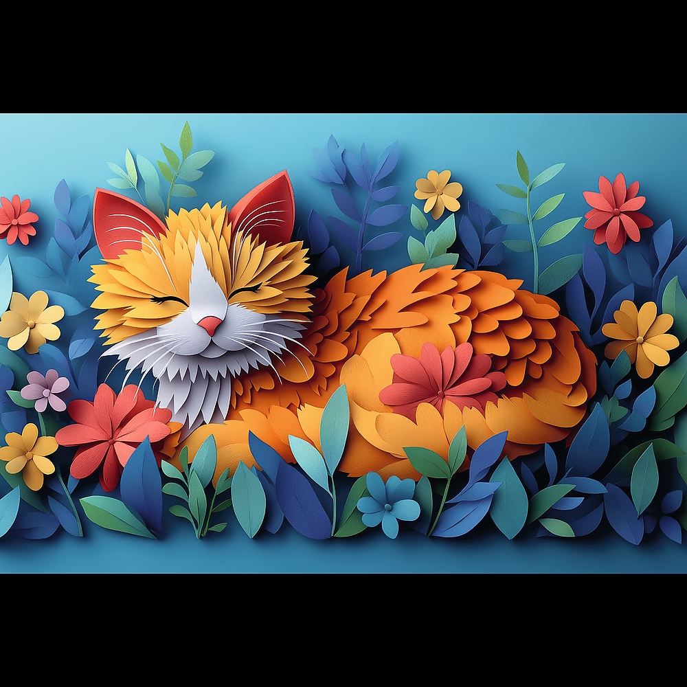 Puzzle 160 Paper Art: Kotek 40049