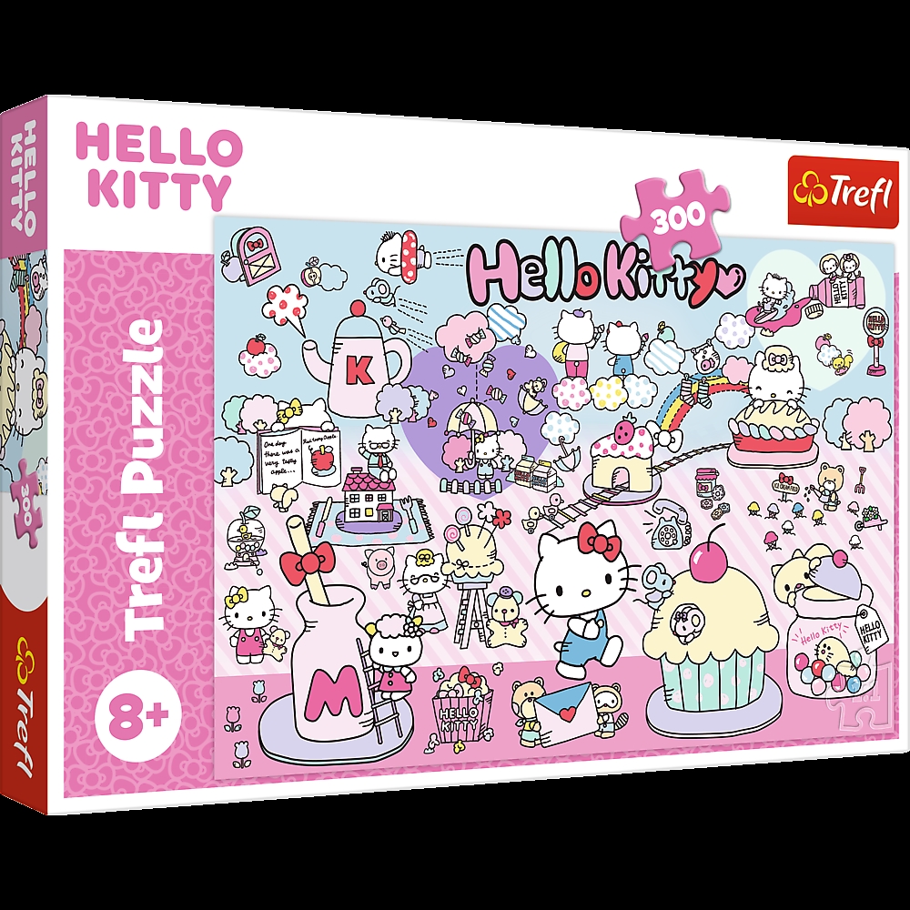 PUZZLE 300 Poznaj świat Hello Kitty 23031