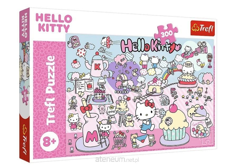 PUZZLE 300 Poznaj świat Hello Kitty 23031