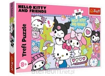 PUZZLE 300 Szalone trio? / Hello Kitty 23039