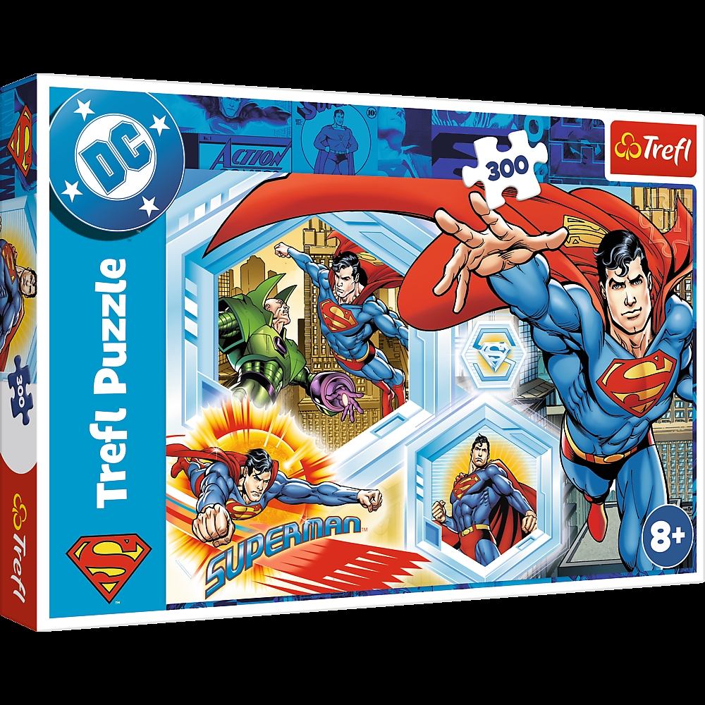 Puzzle 300 Niezniszczalny Superman 23032
