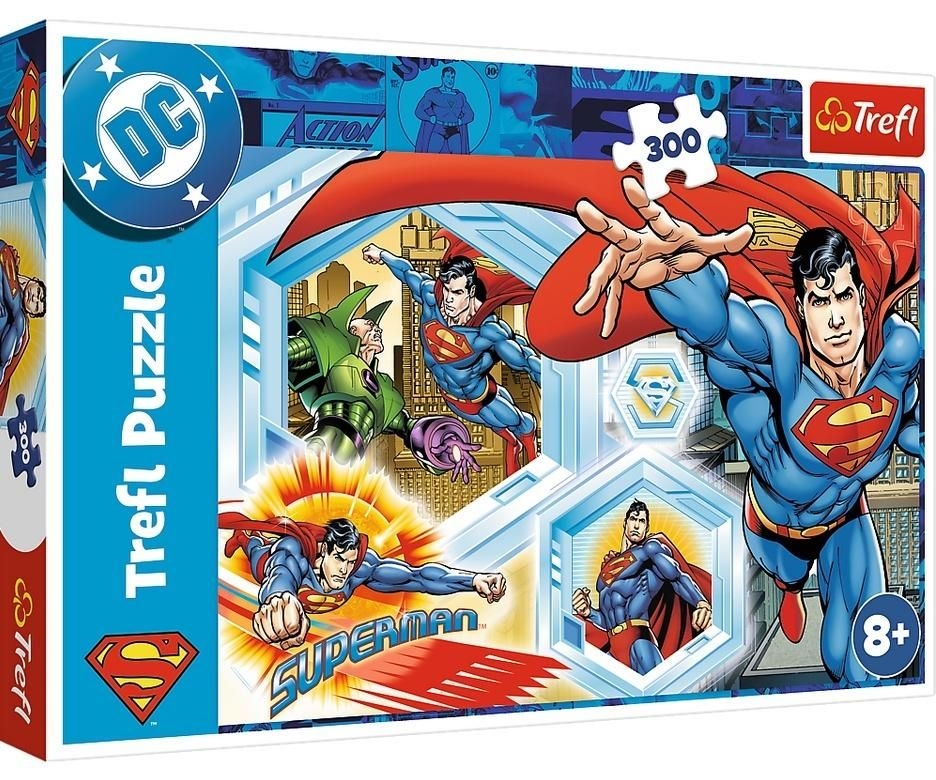 Puzzle 300 Niezniszczalny Superman 23032
