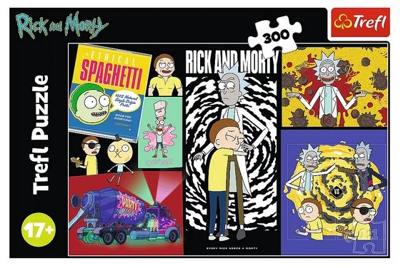 PUZZLE 300 Dziwne miejsce w galaktyce/Warner 23035