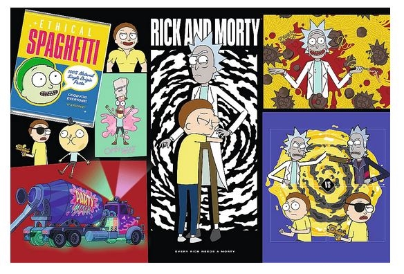 PUZZLE 300 Dziwne miejsce w galaktyce/Warner 23035